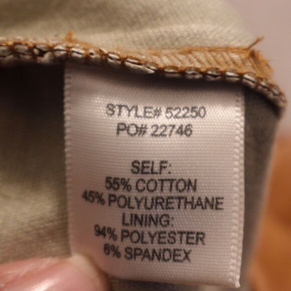 SKIES ARE BLUE Women Small Skirt Vegan Leather Mini Asymmetrical Brown - Picture 8 of 10